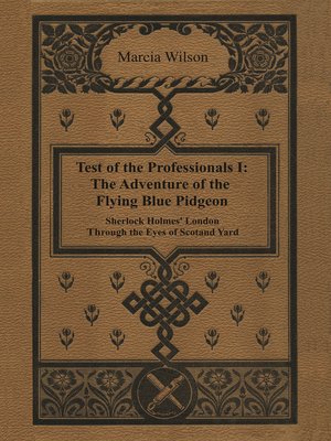 cover image of The Adventure of the Flying Blue Pidgeon